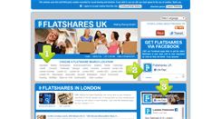 Desktop Screenshot of flatsharesuk.com